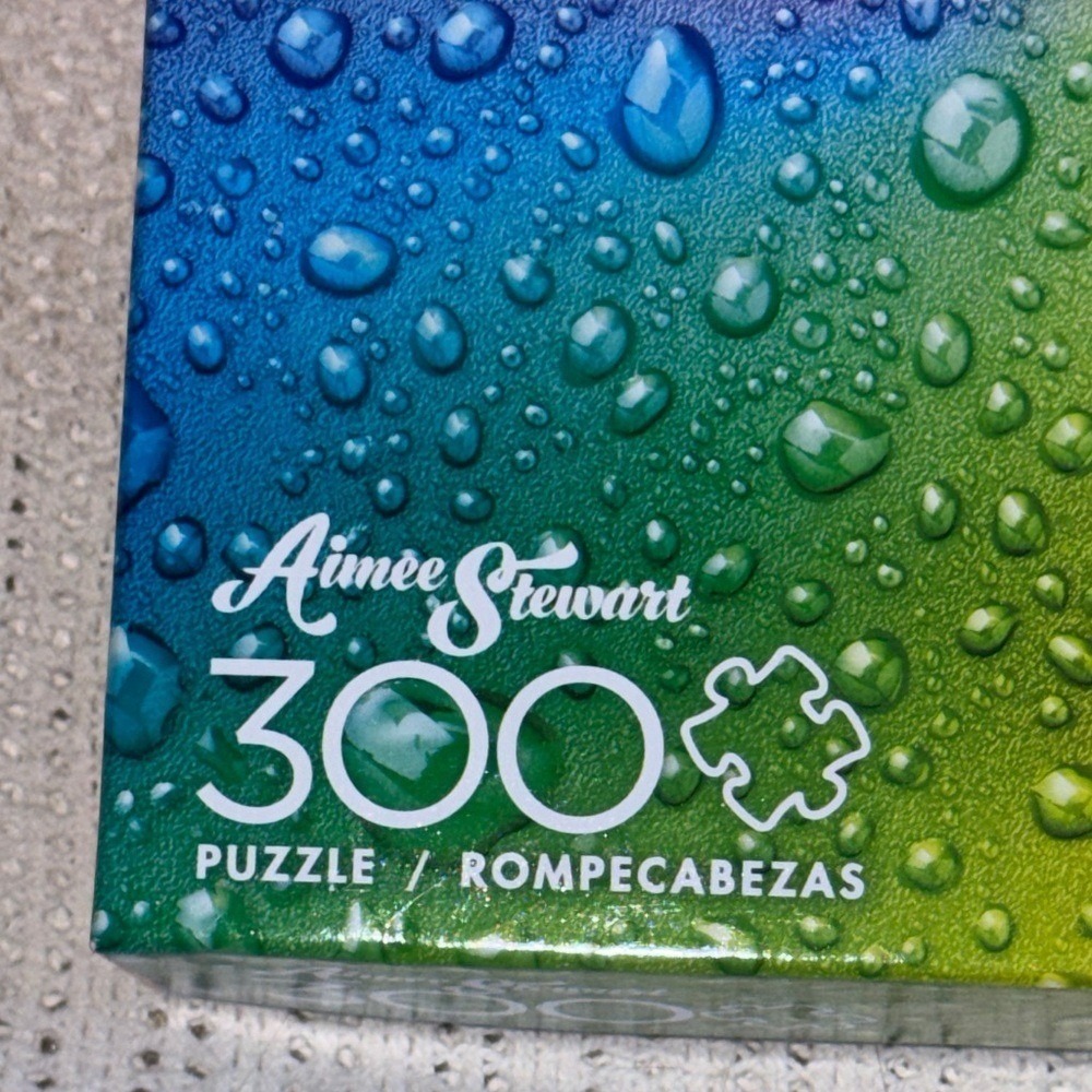 Buffalo Games Aimee Stewart Rainbow Water Droplets 300 Piece Jigsaw Puzzle - Picture 4 of 16